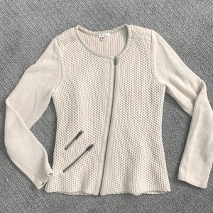 Cabi moto style sweater